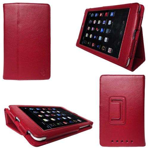 **FREE SCREEN PROTECTOR & STYLUS**Flip PU Leather Stand Case For Google Nexus 7 Tablet**5 colours***