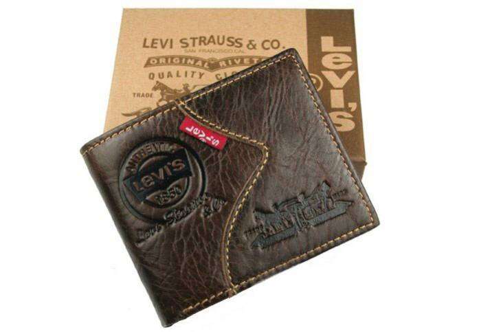 Mens genuine Leather Wallet - Levis (IN STOCK)
