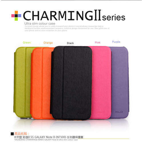 KALAIDENG Charming Series Ultra Slim Business Case For Samsung Galaxy Note 2 N7100