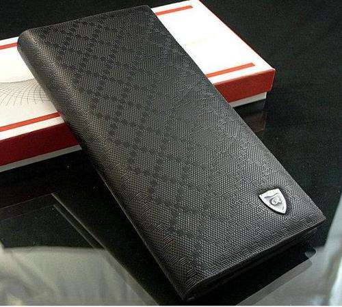 Mens genuine Leather long Wallet - Pidengbao