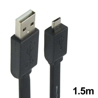 Micro Usb Data Sync Cable & Charger Cable for Blackberry / Samsung / Nokia / HTC, 1.5m