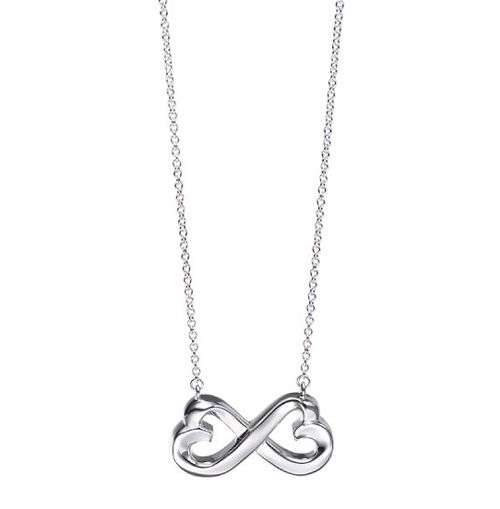 Silver Infinity Heart Necklace / Nickle free anti-allergic ***MSRP R800***