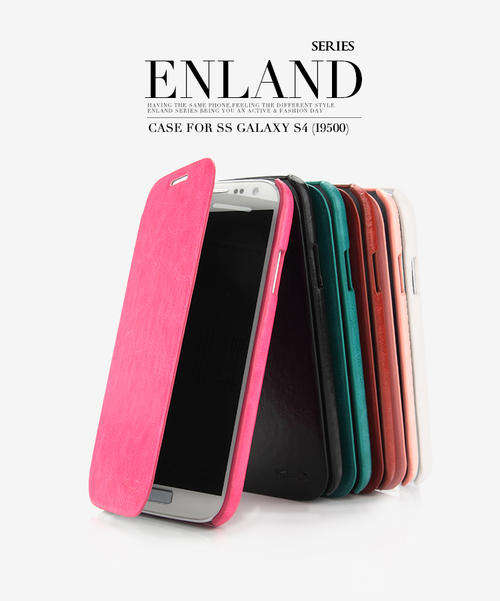 Kalaideng Enland Series PU + Microfiber Ultra Thin Flip Leather Case For Samsung Galaxy S4 i9500