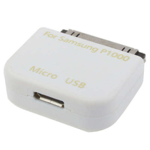 Micro USB Adapter Converter for Samsung Galaxy P1000/P7100/P7300/P7500/P7510