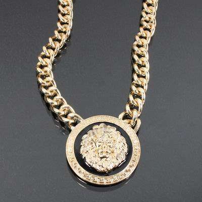 Enamel Lion head pendant necklace***LIMITED STOCK***