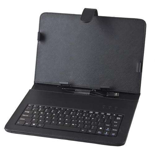 *CHEAPEST**Leather Case with USB keyboard & Stylus Pen For 10" inch Tablet