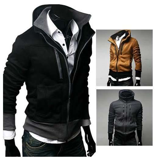 Men's winter casual double Collar jacket (2 Colors)***R699***
