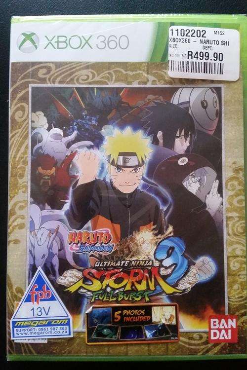 Naruto Shippuden Ultimate Ninja Storm 3 Full Burst (Sealed)