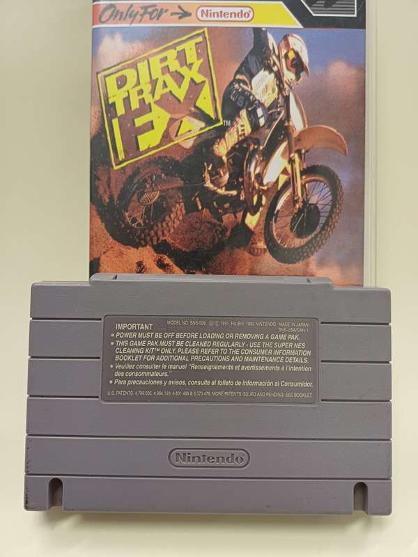 Dirt Trax FX Super Nintendo (Original)