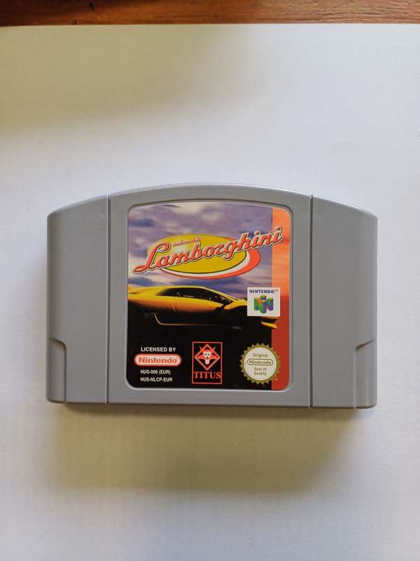 Automobili Lamborghini Nintendo 64 (PAL) CIB
