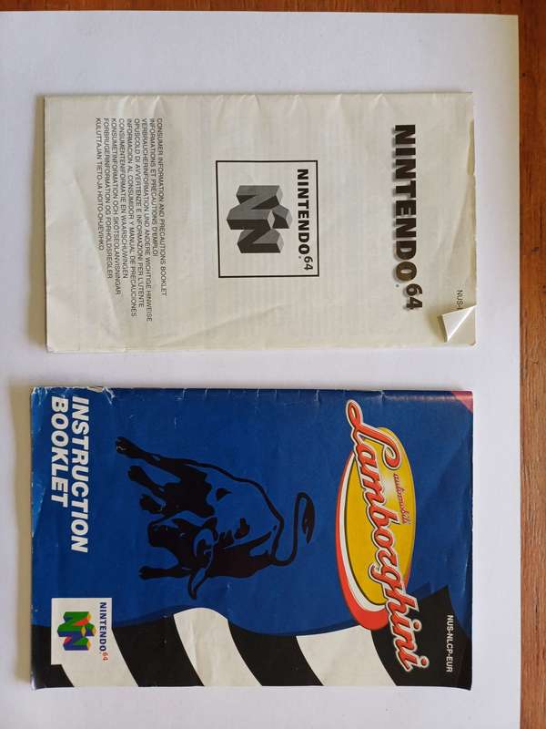 Automobili Lamborghini Nintendo 64 (PAL) CIB