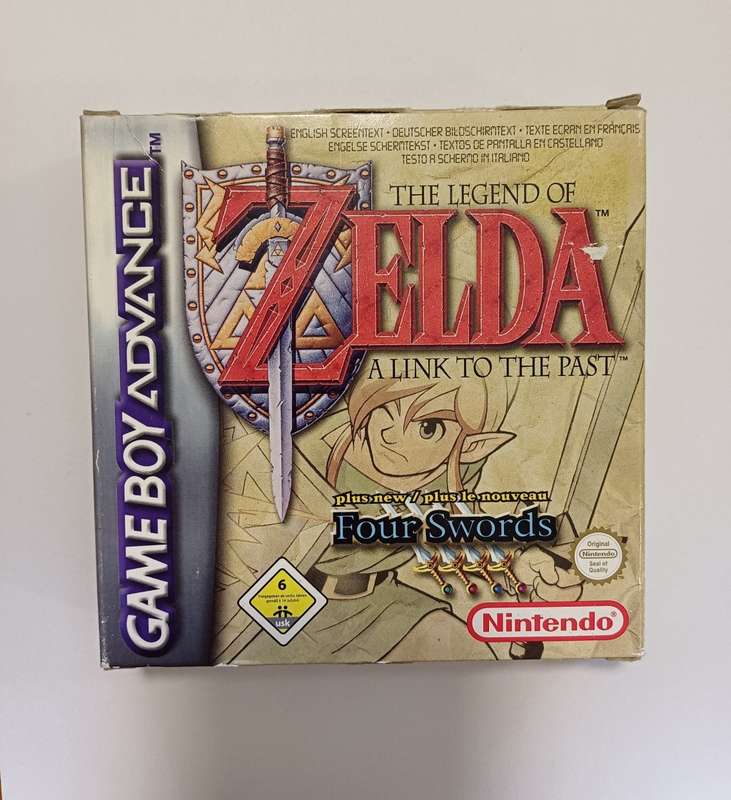 The Legend of Zelda A Link to the Past PAL GameBoy Advance CIB