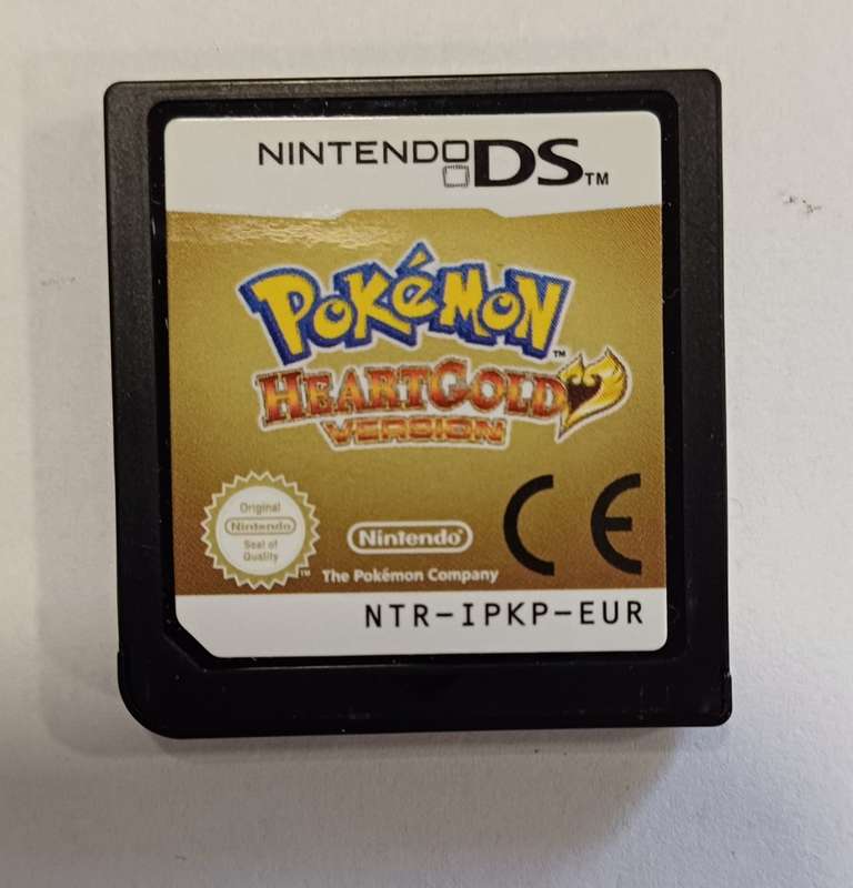 Pokémon Heartgold Version With Pokewalker PAL Nintendo DS CIB