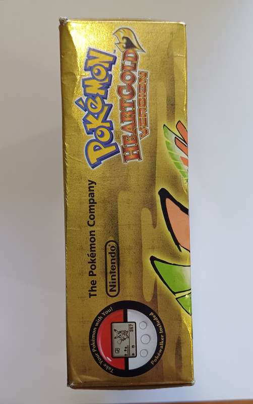 Pokémon Heartgold Version With Pokewalker PAL Nintendo DS CIB