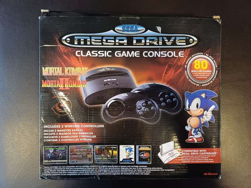 AT Games Sega Mega Drive Mini console