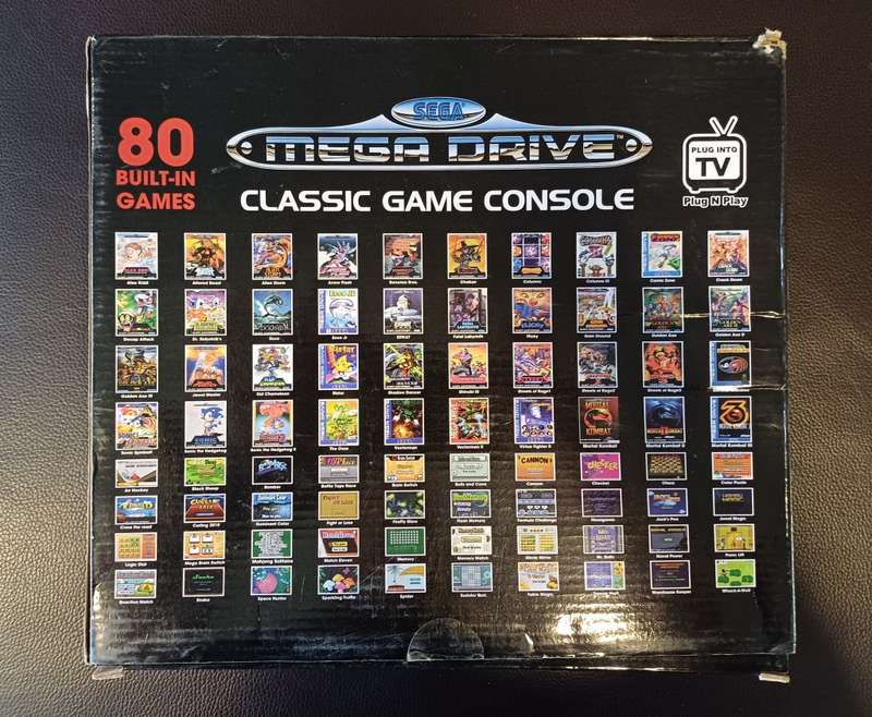 AT Games Sega Mega Drive Mini console