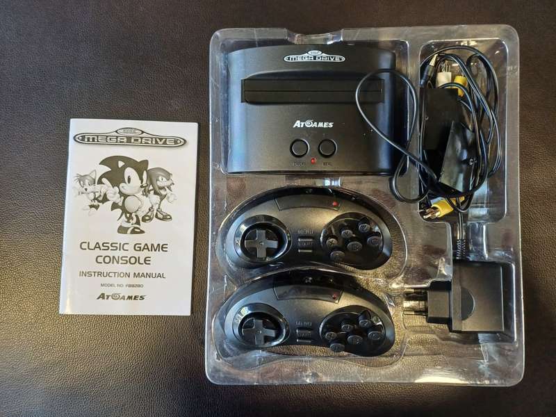 AT Games Sega Mega Drive Mini console