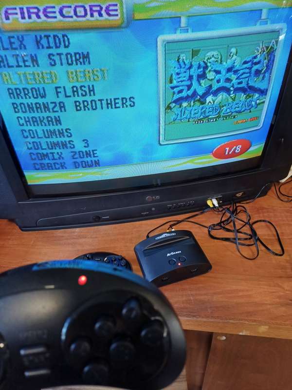 AT Games Sega Mega Drive Mini console