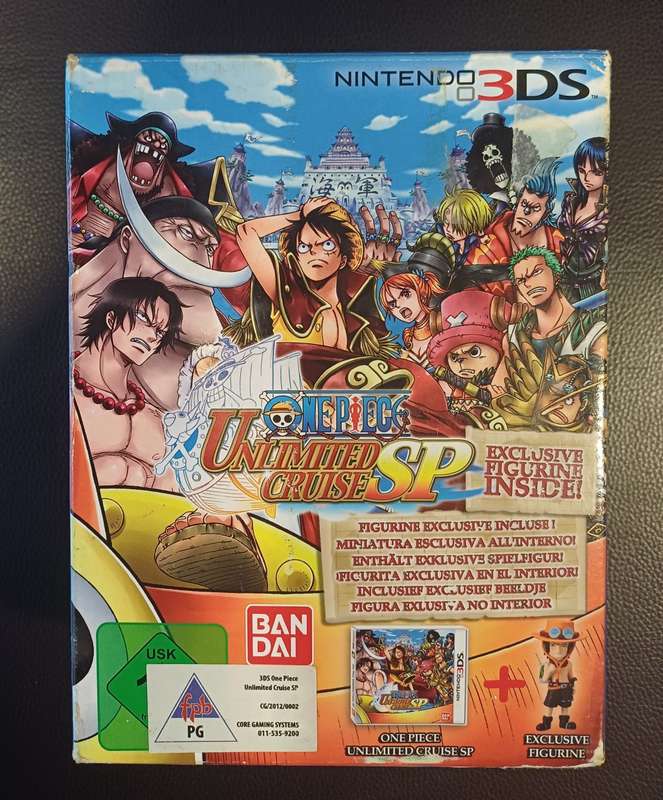 One Piece Unlimited Cruise SP Limited Edition CIB for 3DS