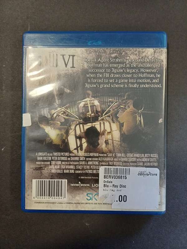 SAW VI Bluray