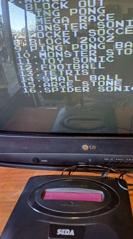 Seda Meda Drive (Sega Megadrive BOOTLEG) Console *Read Description