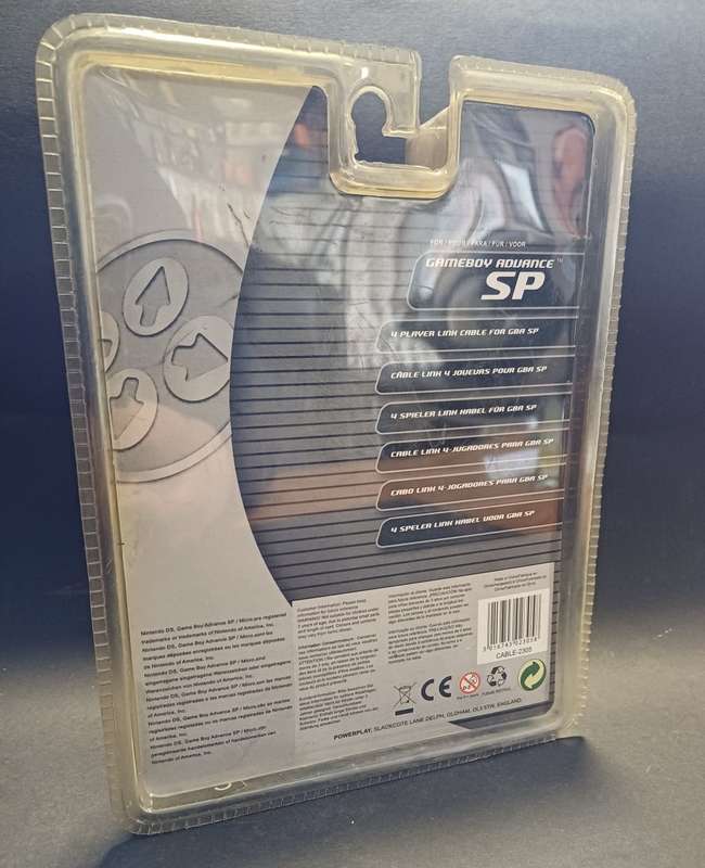 Sealed Gameboy Advance SP Link Cable