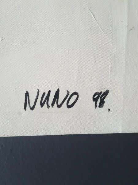 Nuno Cruz Telephone Painting on Canvas - 750x750mm