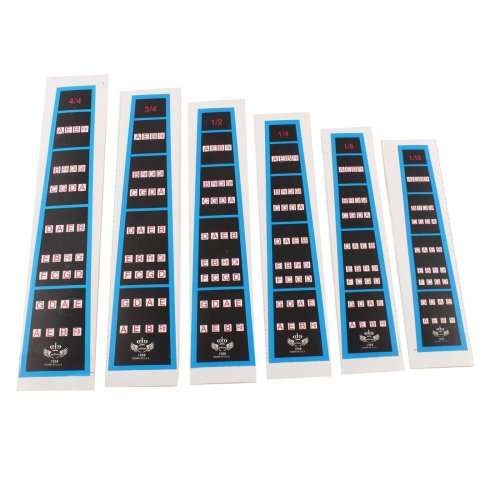 Violin Fretboard Sticker, 6 stickers (Ships Immediately)