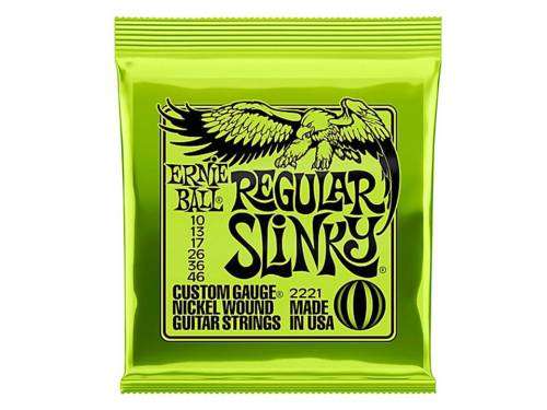 Guitar Electric Strings Ernie Ball 2221 Nickel Wound Regular Slinky (Ships Immediately)