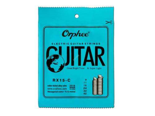 Guitar Electric Strings: Orphee RX15C Coloured