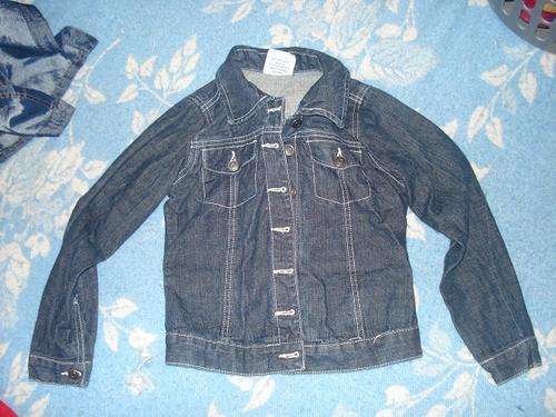 Girls blue denim jacket