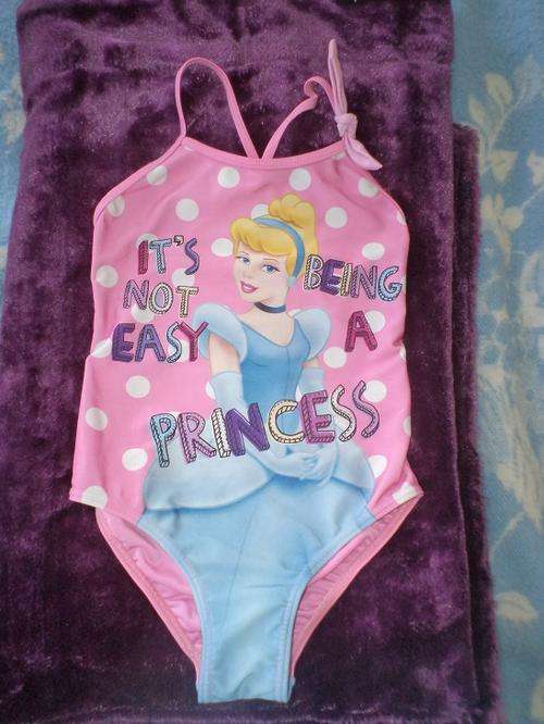Girls Cinderella full-piece bathing costume age 9-10