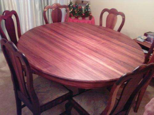 6 seater blackwood diningroom suite