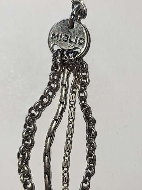 Vintage Miglio 4 chain necklace