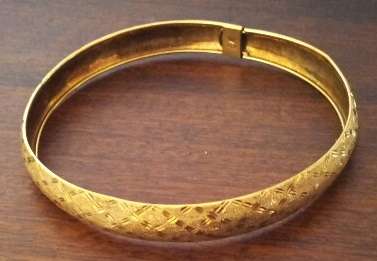 TWO for the price of one !!! Solid 9ct gold bracelets
