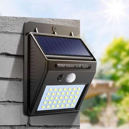 25 LED Solar Motion Sensor Wall Light