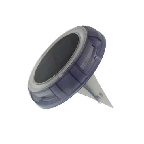 Solar Outdoor Buried Light 8 LED Cool Blue IP65