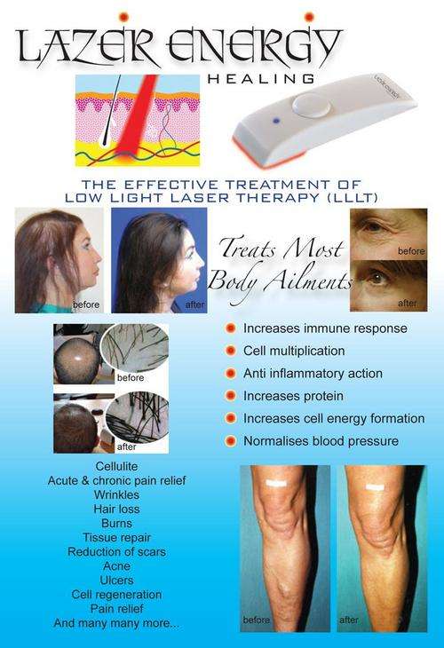 (LLLT)- Low Level Laser Therapy...With proven results to be the best Locally produced unit