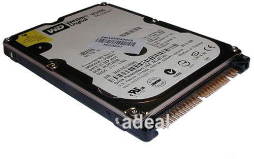Laptop Internal ide Hard Drive WDC SCORPIO WD600UE 60GB 5400RPM 9.5MM UATA/100