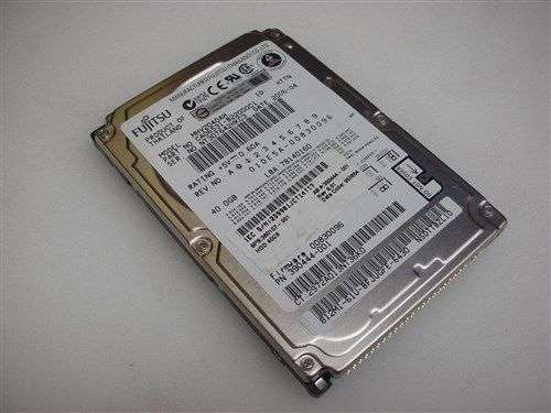 Laptop Hard Drive Fujitsu 40Gb MHV2040AH 5400Rpm 8Mb Cache IDE Computer 2.5" HDD