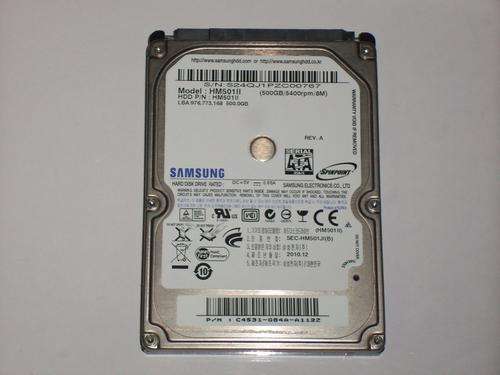 Laptop Hard Drive Samsung 2.5" SATA 400 GB 5400 RPM HDD Laptop Hard Drive HM400Li