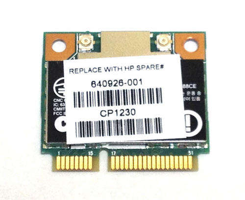 640926-001 HP Compaq CQ57 15.6" Mini Wireless WiFi 639967-001 Card GENUINE
