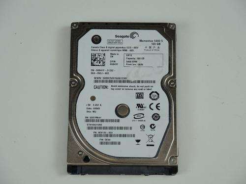 Seagate 2.5" SATA 160 GB 5400 RPM HDD Laptop Hard Drive ST9160310AS