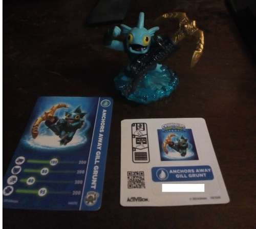 Anchors Away Gill Grunt Skylanders