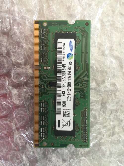 2GB DDR 3 Samsung Laptop Ram