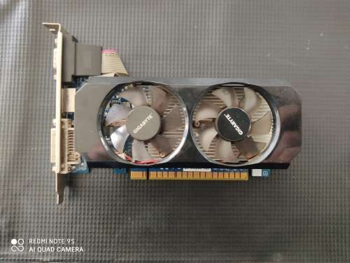 Gigabyte Winforce Nvidia Gt 430 OC Graphics card with HDMI, VGA and DVi port