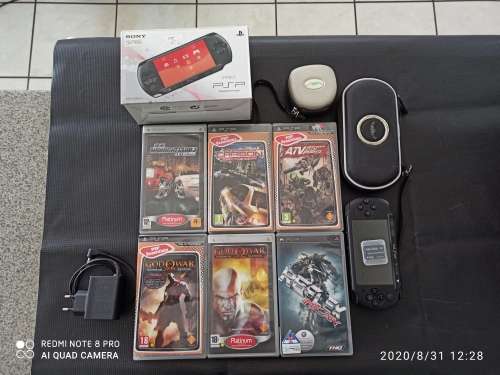 *** Boxed PSP Street***6 Games***Game pouch and PSP pouch*** Charger***Price Drop !!!***