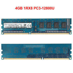 4GB DDR3 SK hynix ( Samsung) Ram *** 4GB 1Rx8 PC3L - 12800U ***