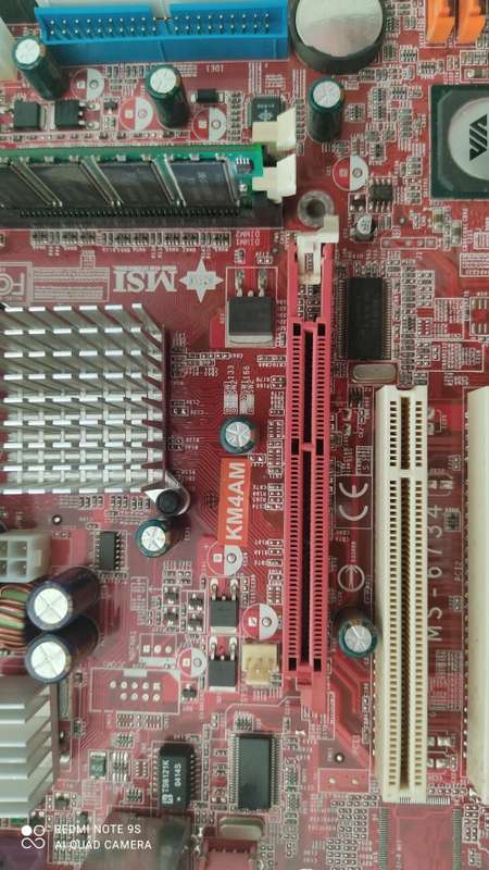 MSI KM4M Motherboard + AMD CPU + Ram + CPU Cooler ***Tested and working***