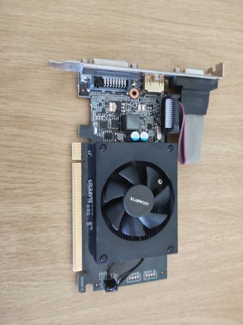Gigabyte Nvidia Geforce GT710 1GB GDDR3**Free Shipping**HDMI**VGA**DVI**